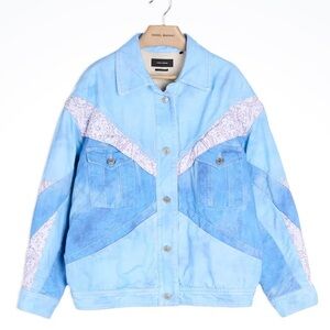 Isabel Marant Nisao Denim Quilted Jacket